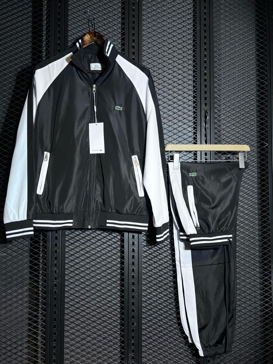 Lacoste Tracksuit "Black and White"