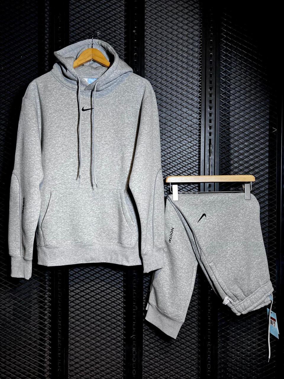 Nike Tracksuit with a Hoodie "Grey"